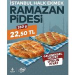 İstanbul Halk Ekmek Pide Fiyatlarını Açıkladı: Susamlı Pide 22,5 TL