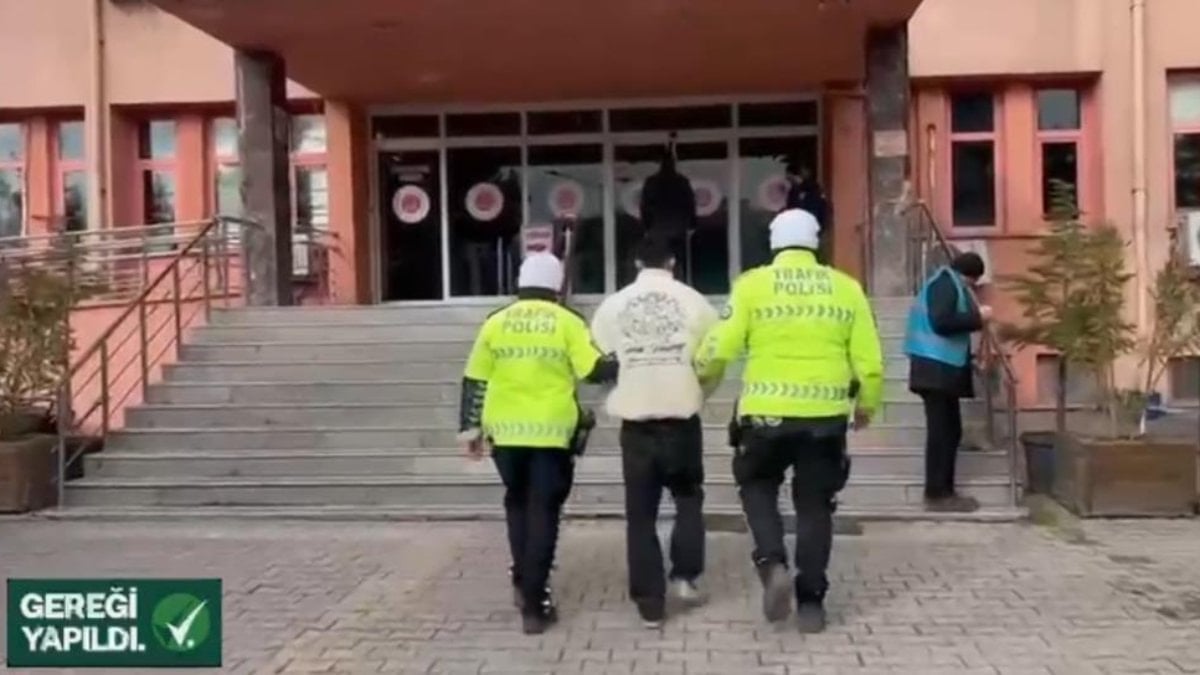 Karabük’te dur ihtarını hiçe sayan sürücüye 69 bin lira ceza