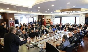 Keçiörenli Muhtarlardan Başkan Özarslan’a Destek Ziyareti