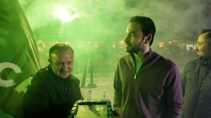 Kocaelisporlu taraftarlardan, Selçuk İnan’a doğum günü sürprizi