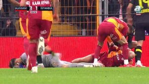 Korku dolu anlar yaşandı: Barış Alper Yılmaz’dan Ahmed Kutucu’ya hayati müdahale