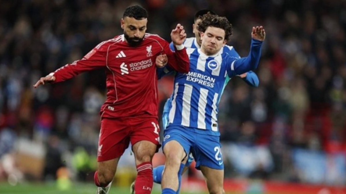 Liverpool, Ferdi’li Brighton’ı yenerek eledi