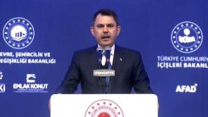Murat Kurum: Hiçbir vatandaşımızı açıkta bırakmayacağız sözünün onurunu taşıyoruz