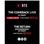 Netflix ve HYBE, Dünyaca Ünlü Müzik Grubu BTS’in Geri Dönüş Canlı Performansını ve Belgesel Filmini Duyurdu