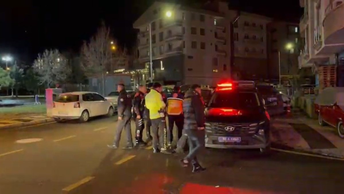 Nevşehir’de polisin ‘dur’ ihtarına uymayan sürücü kaza yaptı