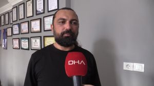 Osmaniye’de sağlık çalışanı kendisine heimlich manevrası yaptı