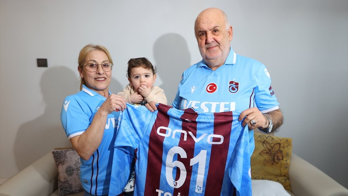 Röportajla gündem olan taraftar için Trabzonspor adeta yaşam şekli