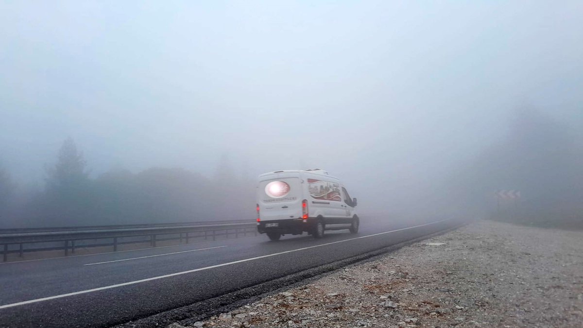 Sakartepe Rampası’nda sis alarmı