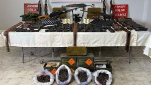 Şırnak’ta cephanelik ele geçirildi: 6 tutuklama