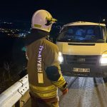 Şırnak’ta refüje çarpan kamyonetin sürücüsü hayatını kaybetti