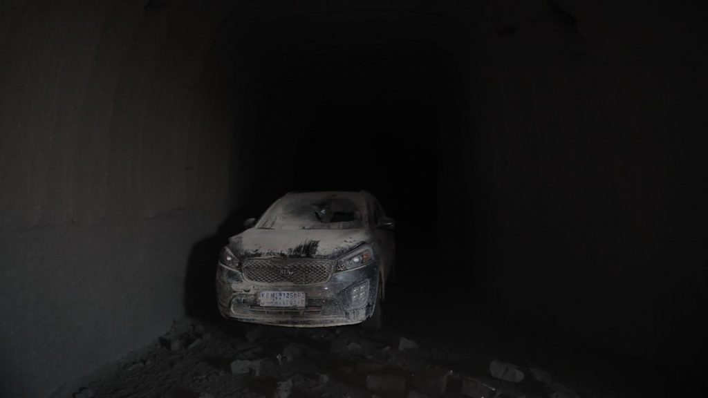 Suriye’de terör örgütünün inşa ettiği tüneller tespit edildi