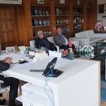 Tıraş’tan Başkan Topaloğlu’na ziyaret