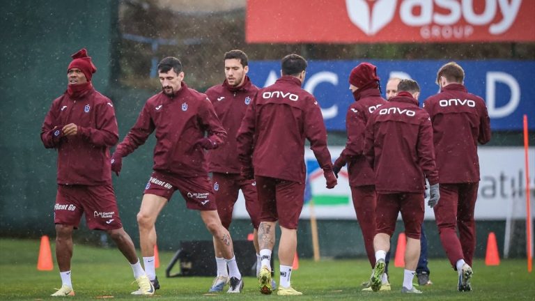 Trabzonspor, Fenerbahçe maçı hazırlıklarına başladı