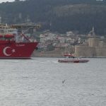 Türkiye’nin 6’ncı sondaj gemisi Yıldırım, Marmara Denizi’ne doğru yol aldı