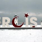 Van’da kar yağışı sonrası güzel görüntüler oluştu