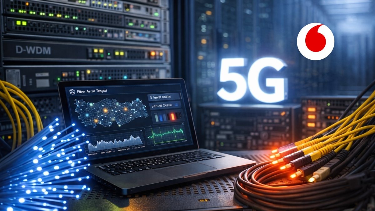 Vodafone’dan 5G yolunda yapay zekâ destekli fiber omurga hamlesi