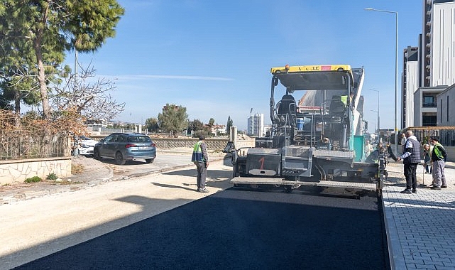 Yenişehir’de yollar yenileniyor, mahalleli gülüyor!