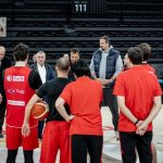 A Milli Erkek Basketbol Takımı, Sırbistan maçının hazırlıklarına devam etti