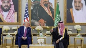 ABD Başkanı Donald Trump, Suudi Arabistan Veliaht Prensi Salman ile görüştü