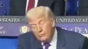 ABD Başkanı Trump, Gazze Barış Kurulu toplantısında uyuyakaldı