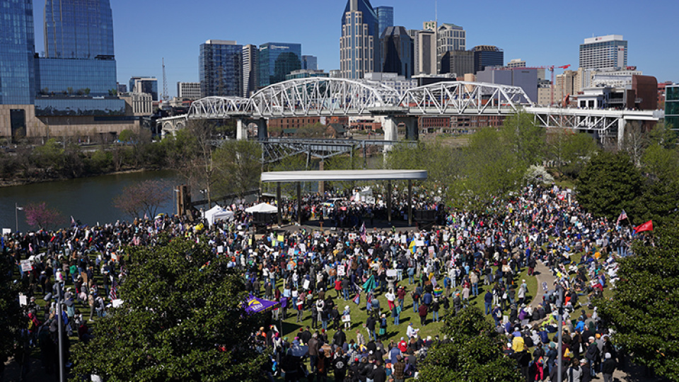 ABD’de ‘Krallara hayır’ protestosu 