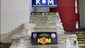 Adana’da 150 bin paket kaçak sigara savunması: Bardak sanıyordum