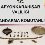 Afyonkarahisar’da jandarmadan tarihi eser operasyonu