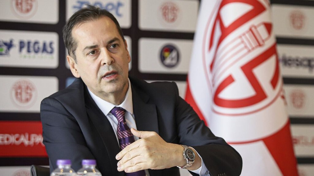 Antalyaspor Başkanı Rıza Perçin: Daha farklı olabilirdi
