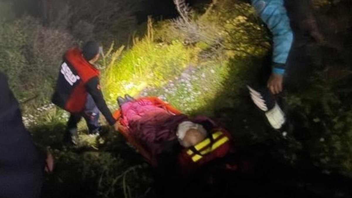 Aydın’da alzheimer hastası yaşlı adam termal dronla bulundu