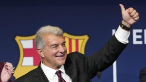 Barcelona’da Joan Laporta, yeniden başkan seçildi