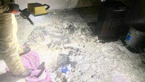 Bartın’da sobadan çıkan kıvılcımlar yangına neden oldu