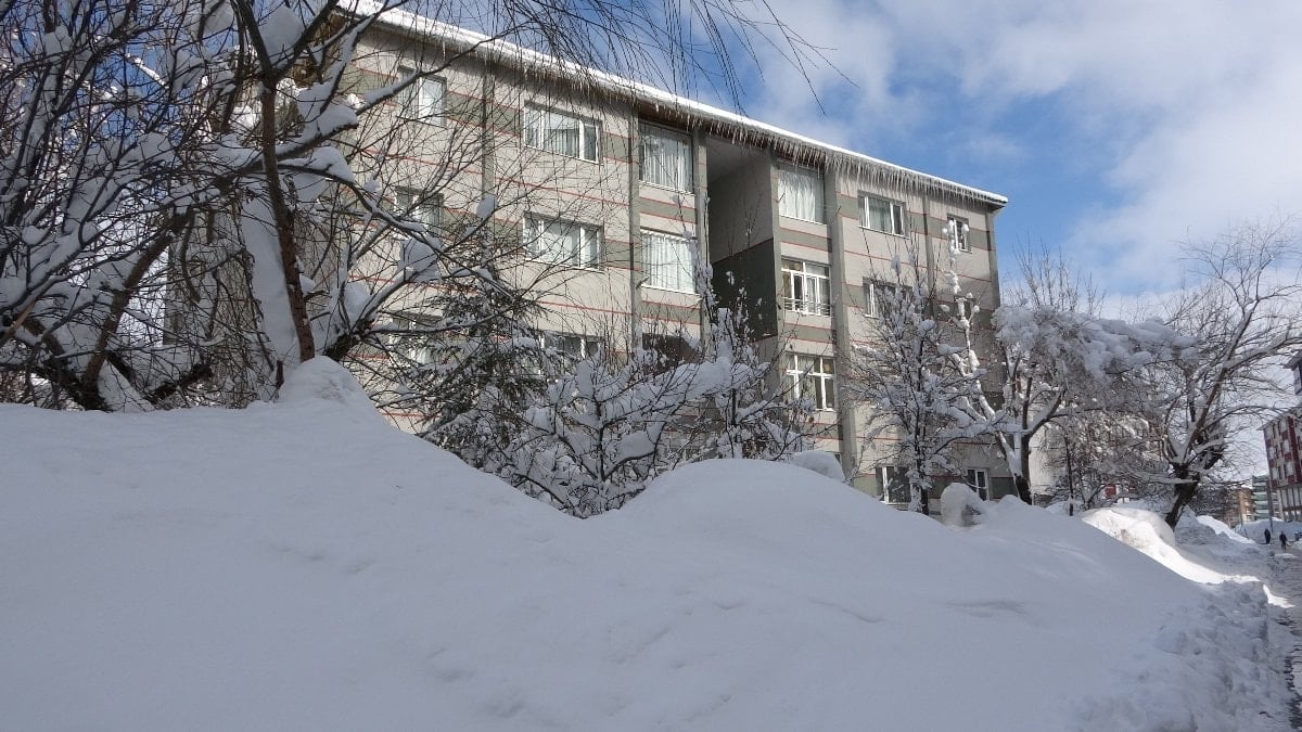 Bitlis’te kardan kapanan yollar açıldı