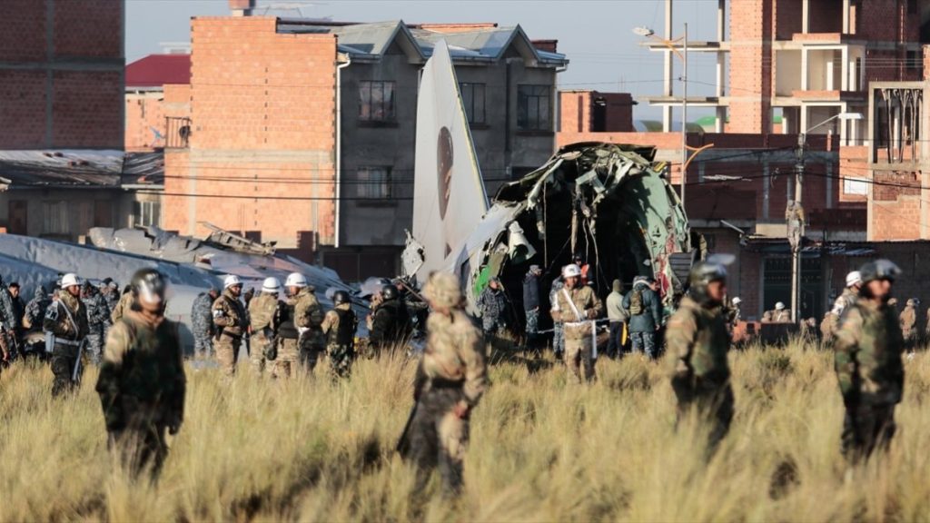 Bolivya’da para taşıyan uçağının düşmesi sonucu ölenlerin sayısı 22’ye çıktı