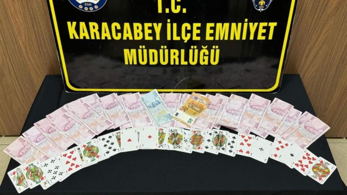 Bursa’da kumar baskını: 24 kişiye 280 bin lira ceza