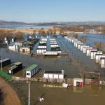 Bursa’da Uluabat Gölü çevresinde evler su altında kaldı