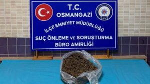 Bursa’da uyuşturucu operasyonu: 1 şüpheli gözaltına alındı