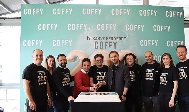 Coffy, 200’üncü mağazasını Ankara Yüksek Hızlı Tren Garı’nda açtı