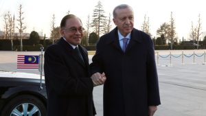 Cumhurbaşkanı Erdoğan Malezya Başbakanı ile görüştü