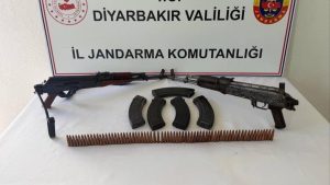 Diyarbakır’da silah operasyonu: Çok sayıda mühimmat ele geçirildi