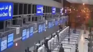 Dubai Uluslararası Havalimanı’nın vurulma anları