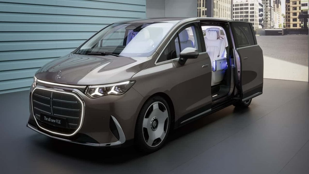 Elektrikli lüks van Mercedes-Benz VLE tanıtıldı