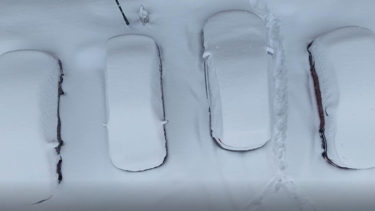 Erzurum kara gömüldü