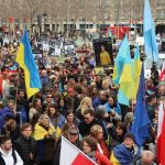 Fransa’da Ukrayna’ya destek yürüyüşü