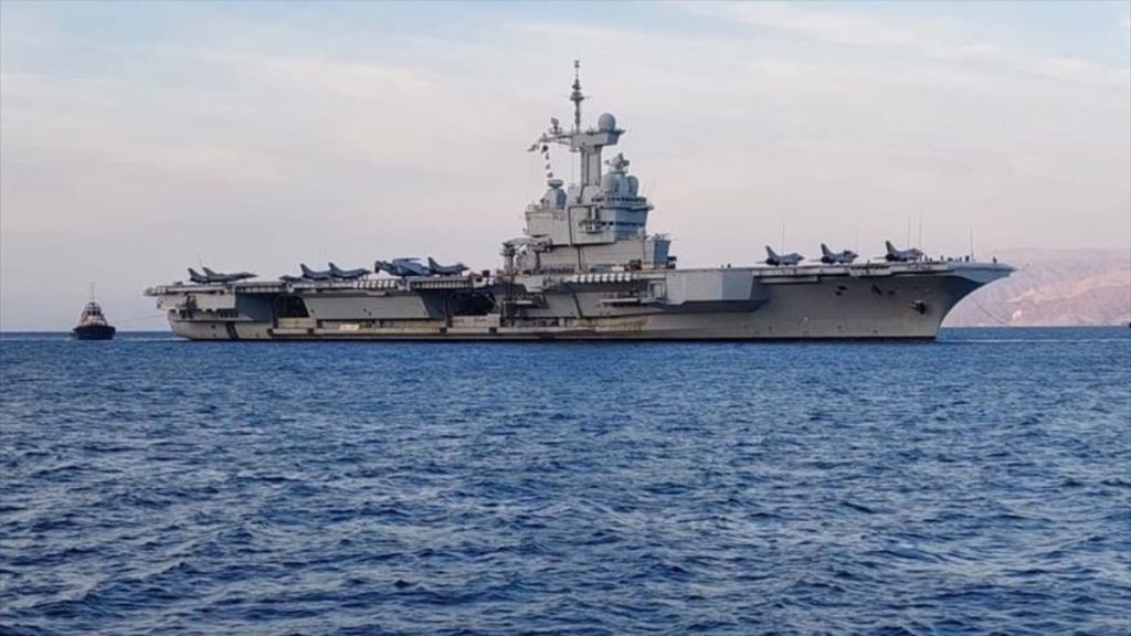 Fransız Charles de Gaulle uçak gemisi Doğu Akdeniz’e gönderildi