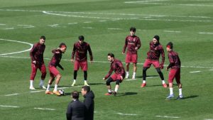 Galatasaray, Liverpool maçı hazırlıklarını tamamladı