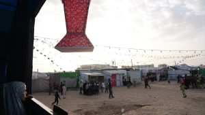 Gazze’de çadırlar arasında Ramazan hazırlığı