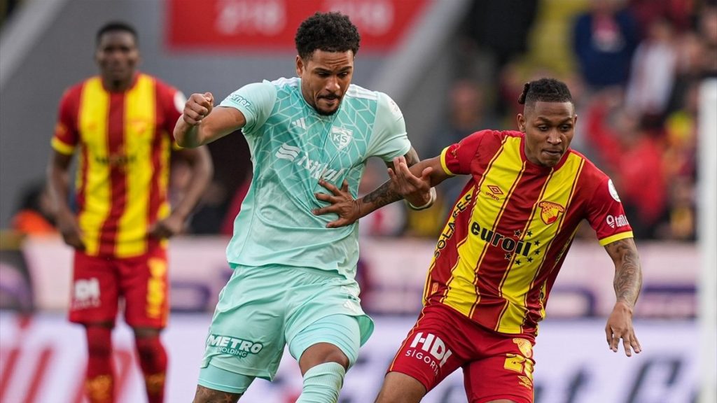 Göztepe – Kayserispor maçında gol sesi çıkmadı