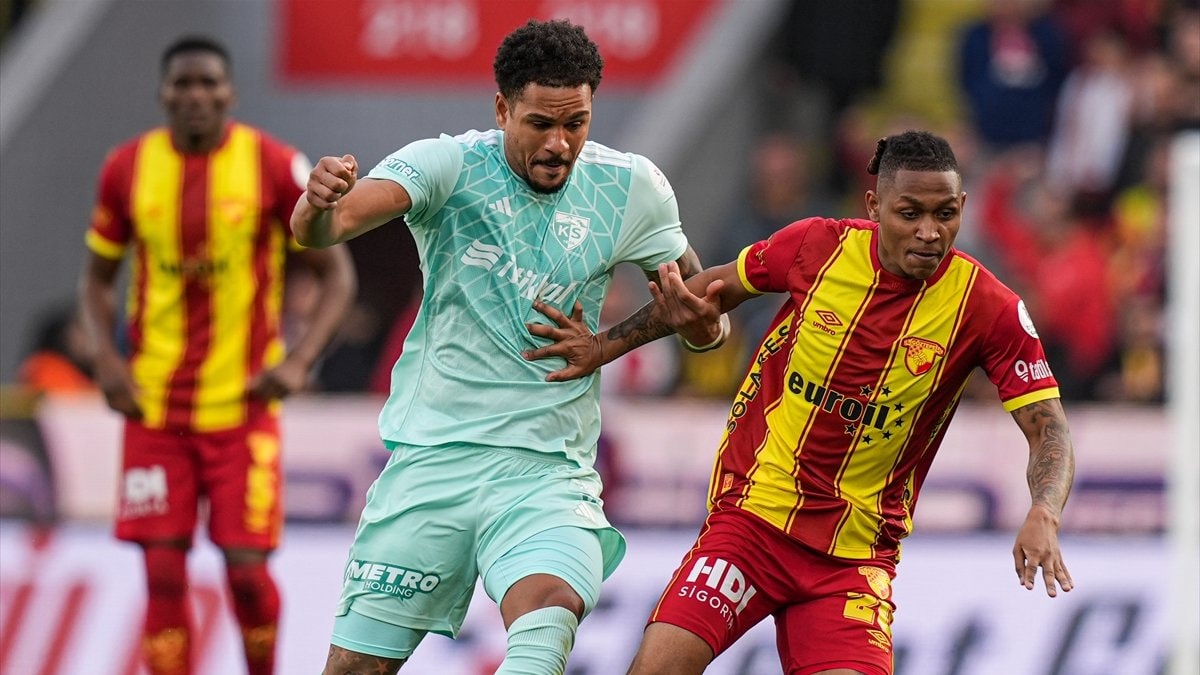 Göztepe – Kayserispor maçında gol sesi çıkmadı