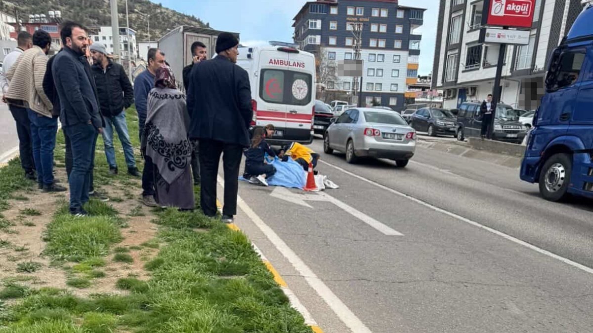 Hatay’da tırın çarptığı 75 yaşındaki adam hayatını kaybetti