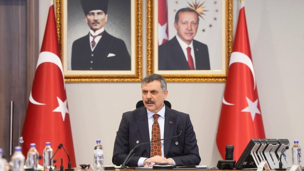 İçişleri Bakanı Mustafa Çiftçi birim amirleriyle toplandı